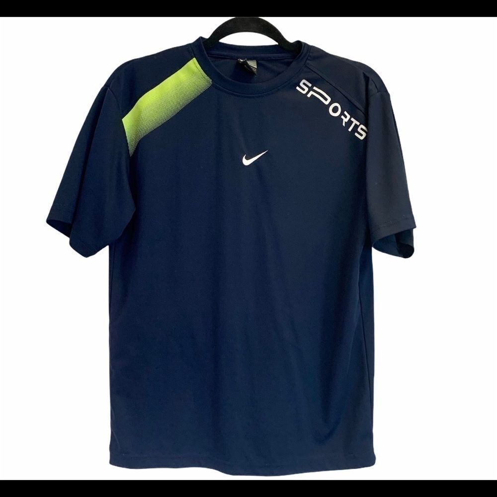 NIKE navy shirt size large